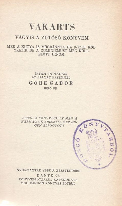 Kis hármaskönyv I-III.