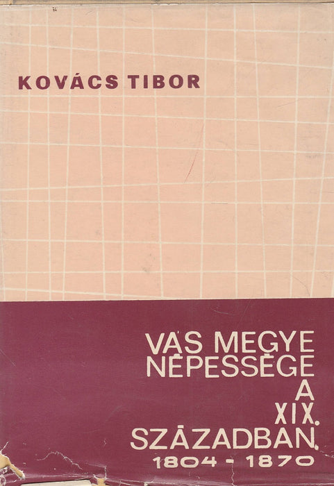 Vas megye népessége a XIX. században
