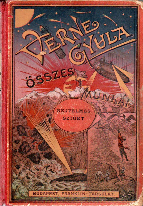Verne Gyula művei – 16 kötet vegyes régi kiadásban