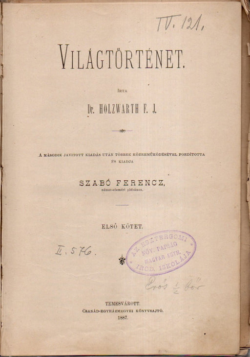 Világtörténet I.