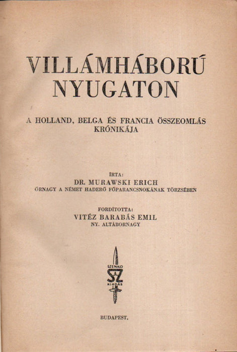 Villámháború Nyugaton