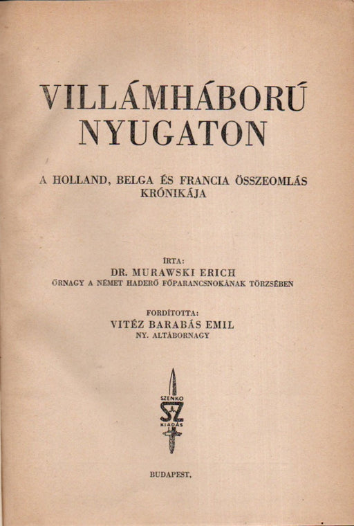 Villámháború Nyugaton