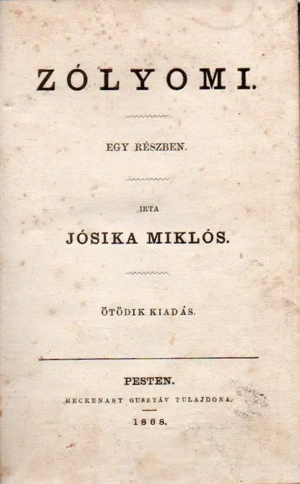 Zólyomi