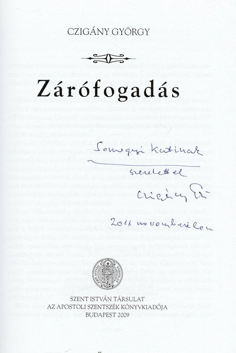 Zárófogadás