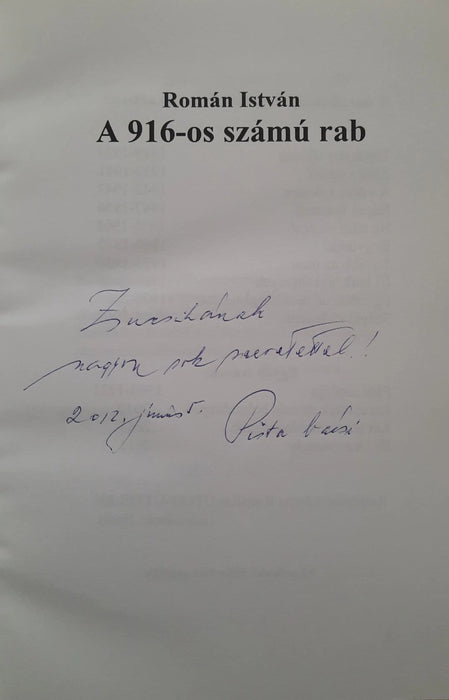 A 916 - os számú rab - Oskola Antikvárium