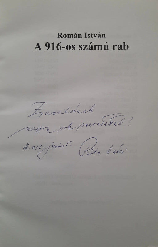 A 916 - os számú rab - Oskola Antikvárium