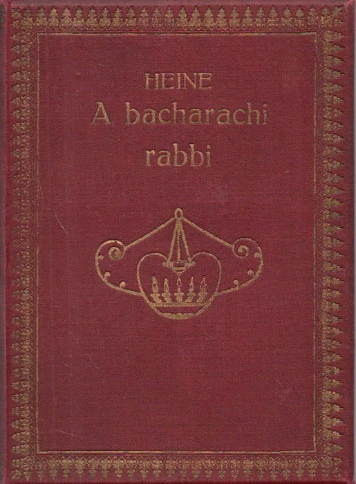 A bacharachi rabbi - Oskola Antikvárium