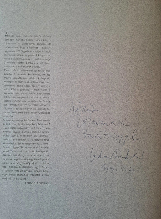A barátság bére - Oskola Antikvárium