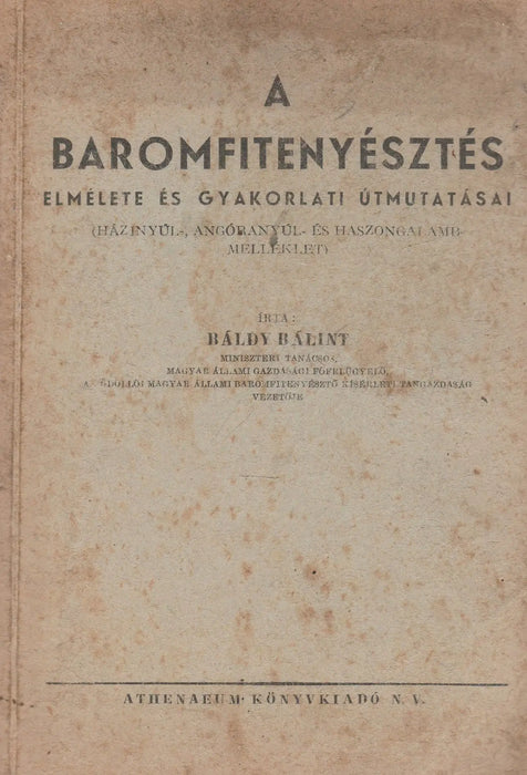 A baromfitenyésztés - Oskola Antikvárium