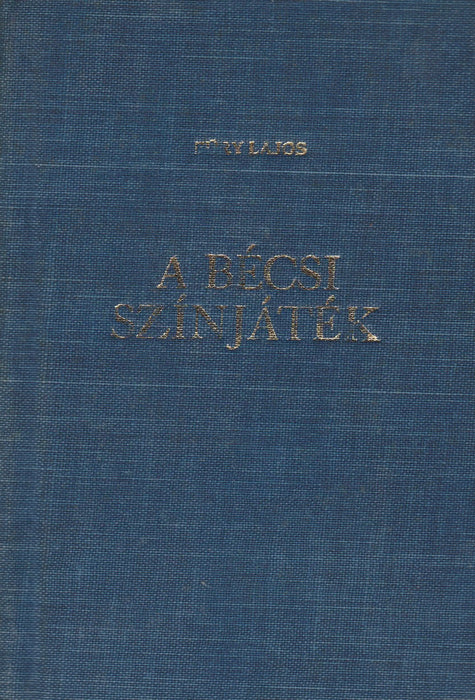 A bécsi színjáték - Oskola Antikvárium