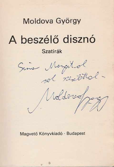 A beszélő disznó - Oskola Antikvárium
