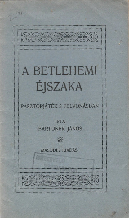 A betlehemi éjszaka - Oskola Antikvárium