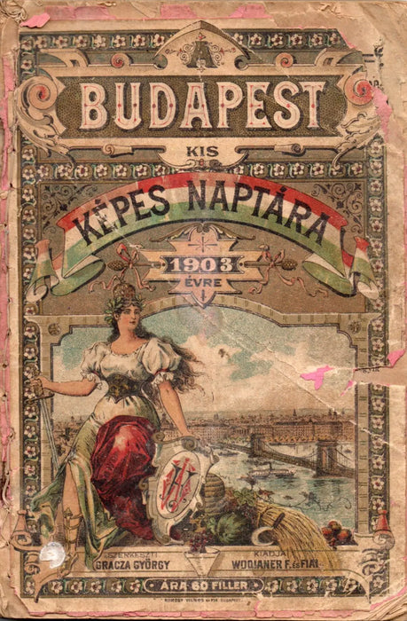A "Budapest" kis képes naptára az 1903. évre - Oskola Antikvárium