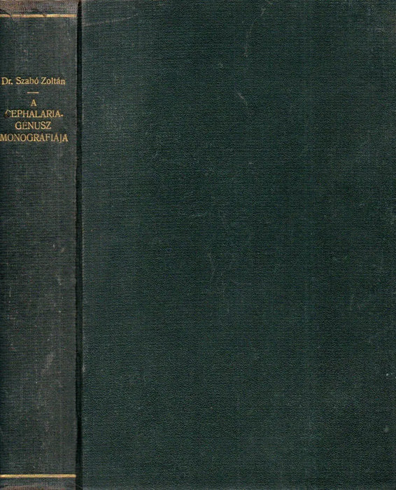 A Cephalaria - génusz monográfiája - Oskola Antikvárium