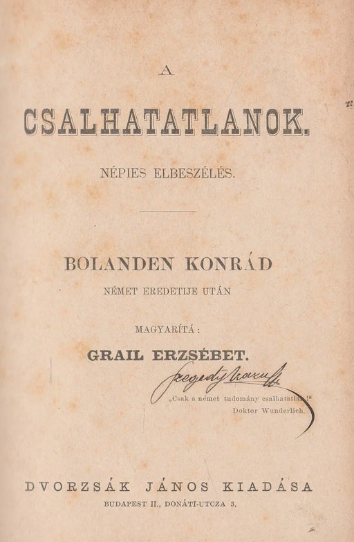 A csalhatatlanok - Oskola Antikvárium