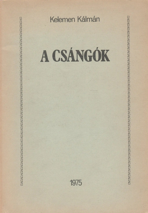 A csángók - Oskola Antikvárium