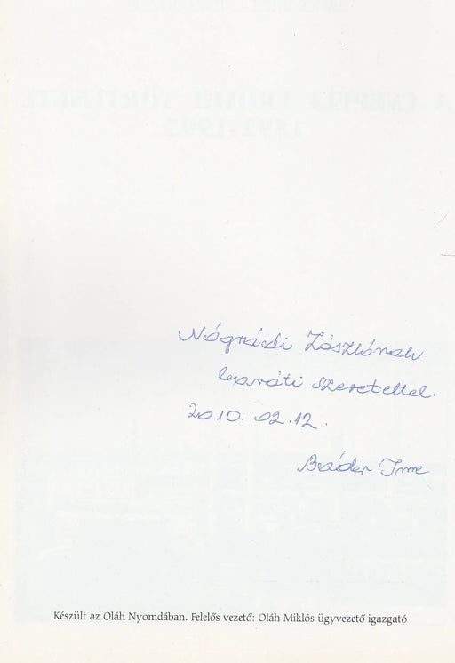 A Csepeli Erőmű története 1892 - 1995 - Oskola Antikvárium