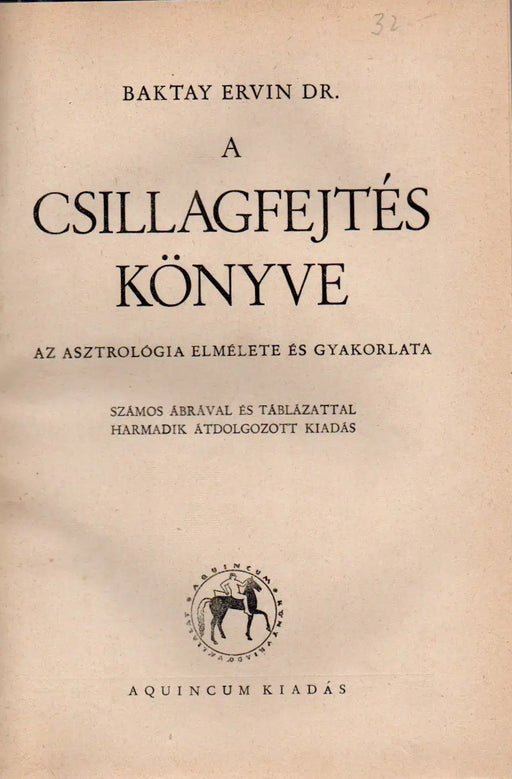 A csillagfejtés könyve - Oskola Antikvárium