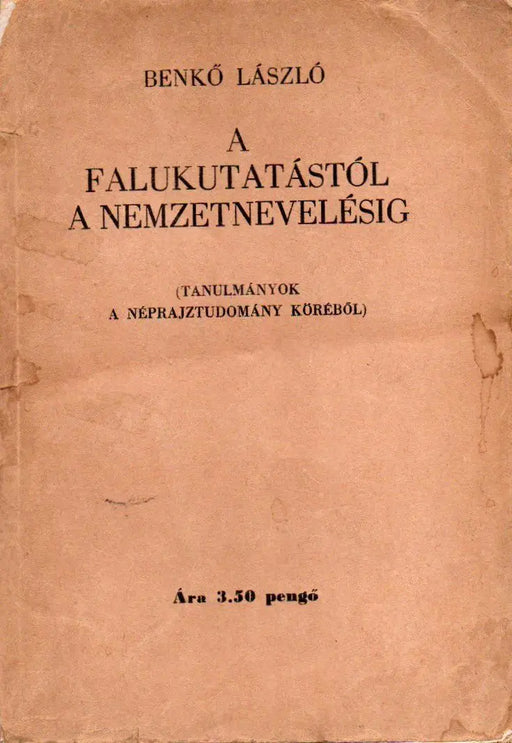 A falukutatástól a nemzetnevelésig - Oskola Antikvárium