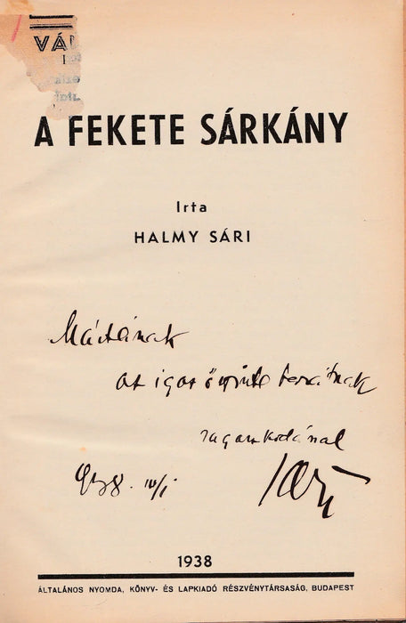 A fekete sárkány - Oskola Antikvárium