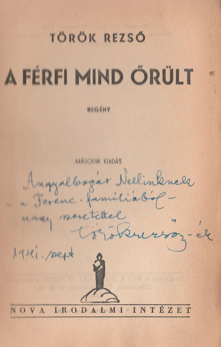 A férfi mind őrült - Oskola Antikvárium