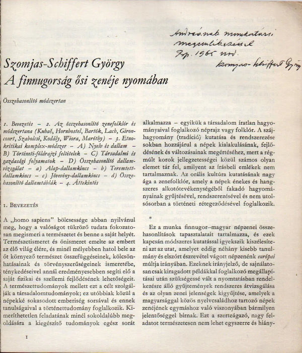 A finnugorság ősi zenéje nyomában - Oskola Antikvárium