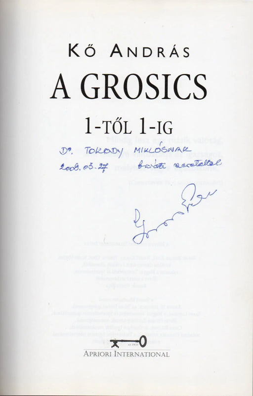 A Grosics - Oskola Antikvárium