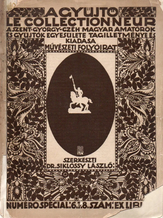 A gyűjtő 1913/6 - 8. - Oskola Antikvárium
