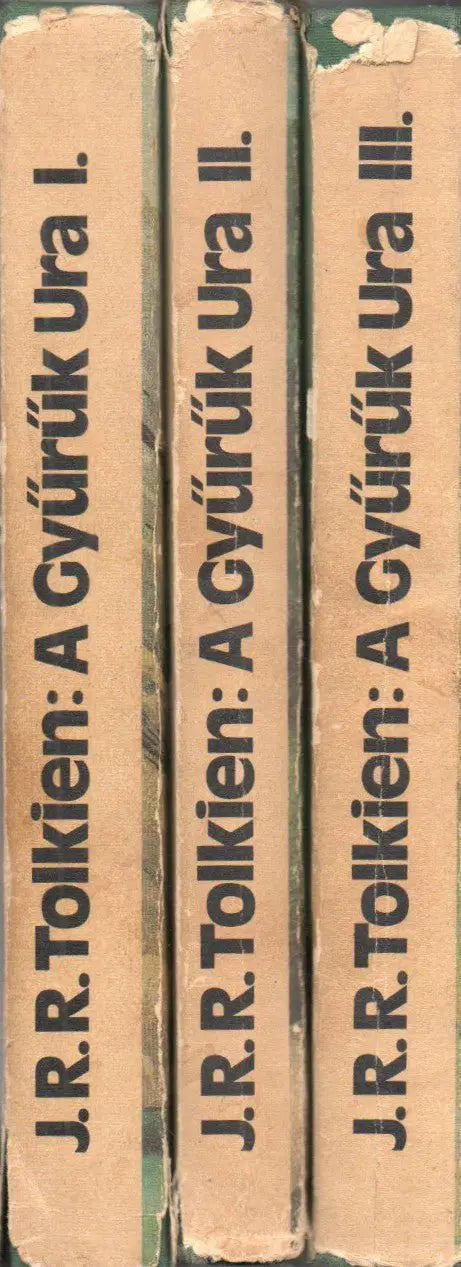 A Gyűrűk Ura I - III. - Oskola Antikvárium
