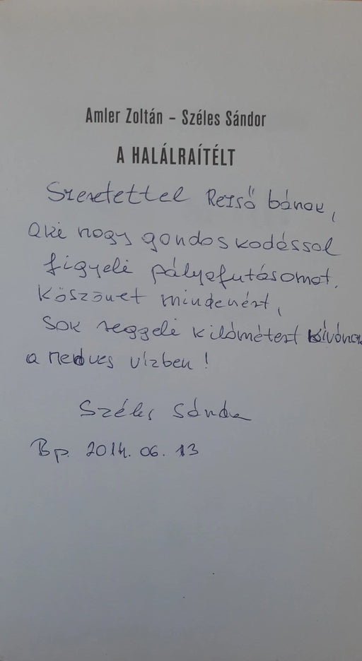 A halálraítélt - Oskola Antikvárium