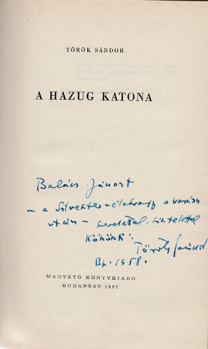 A hazug katona - Oskola Antikvárium