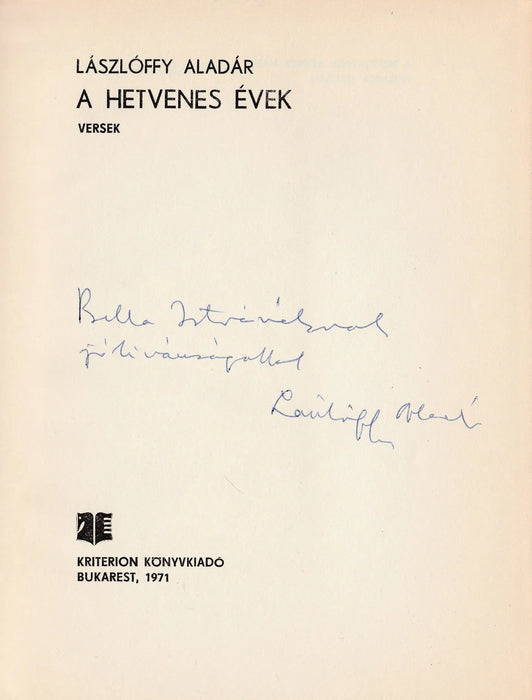 A hetvenes évek - Oskola Antikvárium