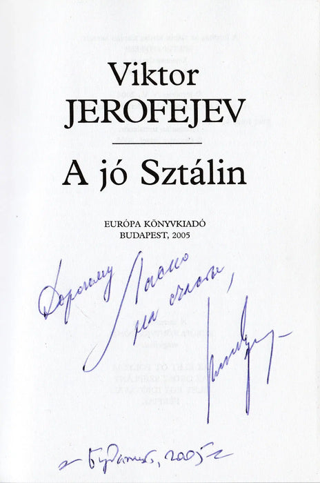 A jó Sztálin - Oskola Antikvárium