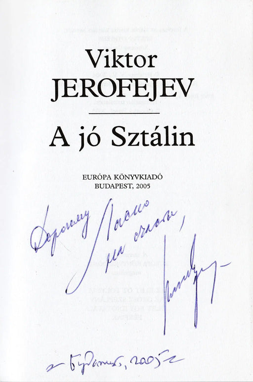 A jó Sztálin - Oskola Antikvárium