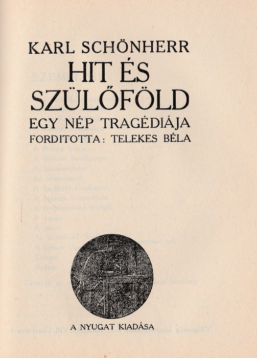 A kalandor - A Janika - A kék madár - Hit és szülőföld - A' özvegy Karnyóné s két szeleburdiak - Oskola Antikvárium