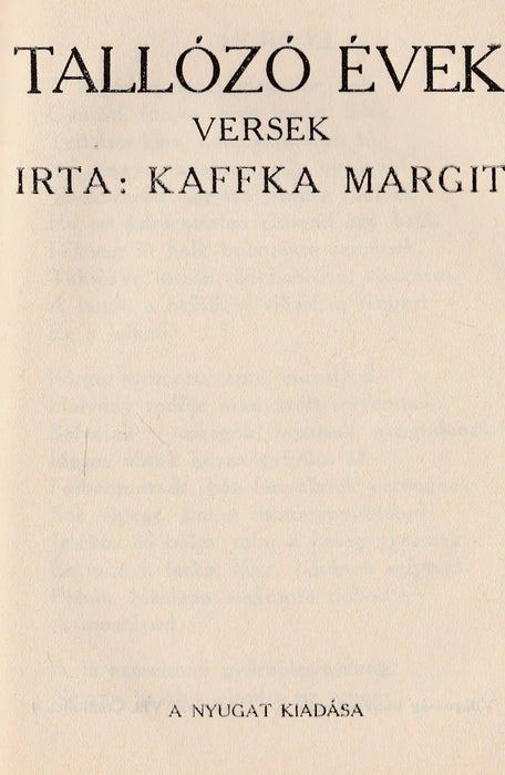 A kalandor - A Janika - A kék madár - Hit és szülőföld - Tallózó évek - Oskola Antikvárium