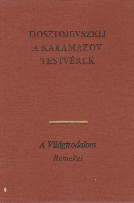 A Karamazov testvérek II. - Oskola Antikvárium