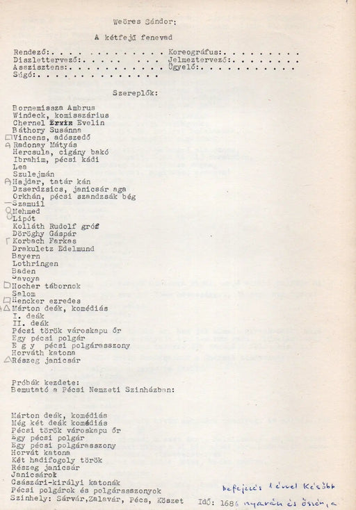 A kétfejű fenevad - Magyar Copperfield (részlet) - Válaszlevél egy Algériába utazó mérnöknek (részlet) - Oskola Antikvárium
