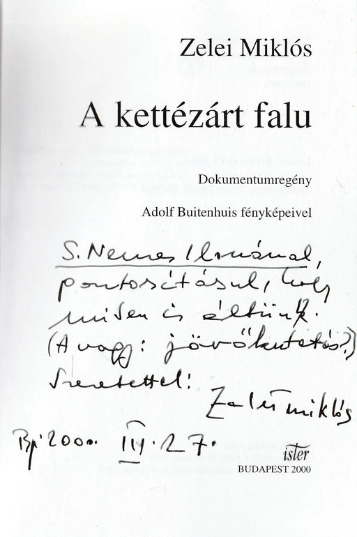 A kettézárt falu - Oskola Antikvárium