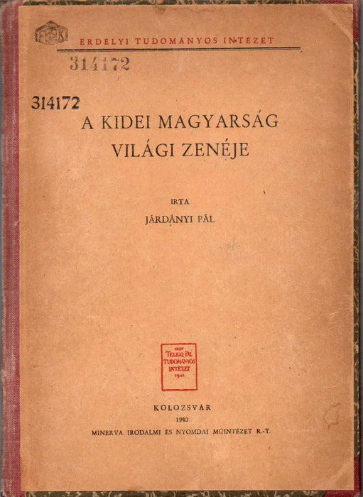A kidei magyarság világi zenéje - Oskola Antikvárium