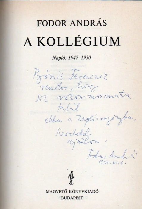A Kollégium - Oskola Antikvárium
