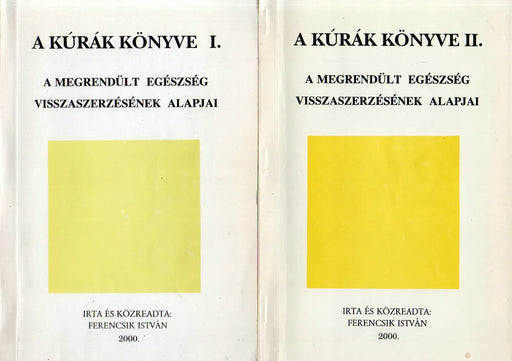 A kúrák könyve I - II. - Oskola Antikvárium