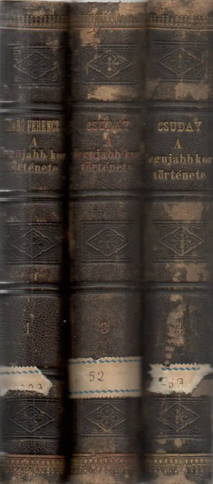 A legújabb kor története 1815 - 1885 I., III - IV. - Oskola Antikvárium
