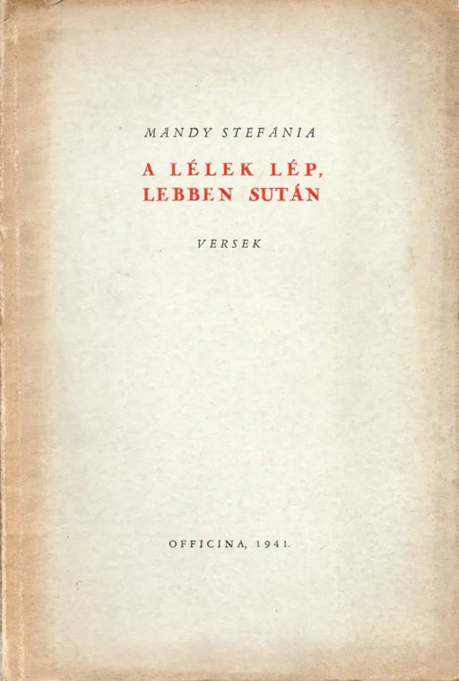 A lélek lép, lebben sután - Oskola Antikvárium