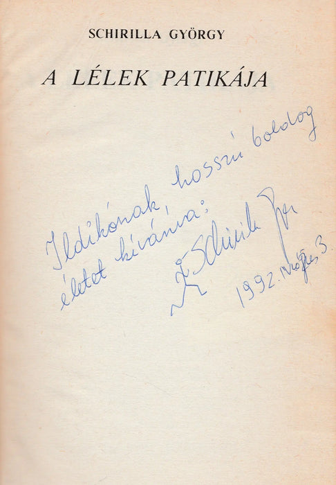 A lélek patikája - Oskola Antikvárium