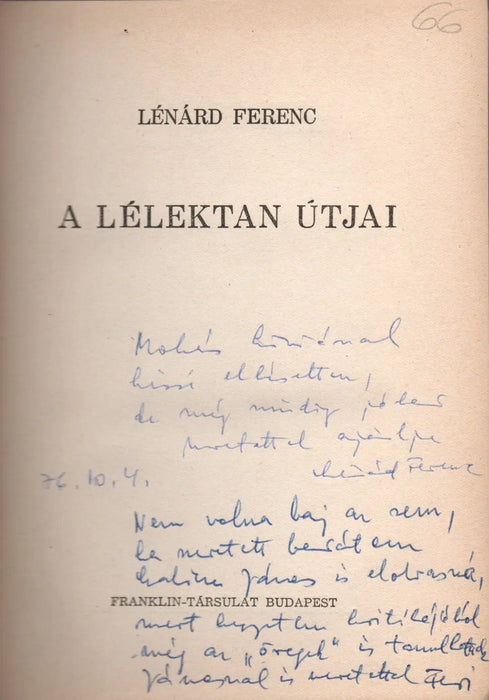 A lélektan útjai - Oskola Antikvárium