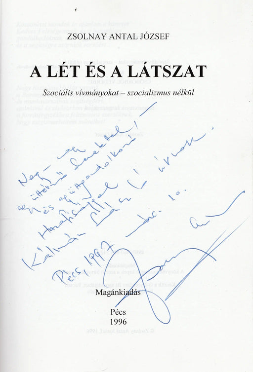 A Lét és a Látszat - Oskola Antikvárium