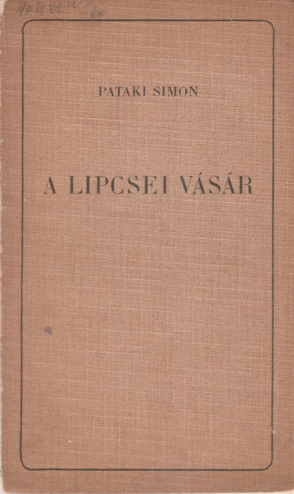 A lipcsei vásár - Oskola Antikvárium