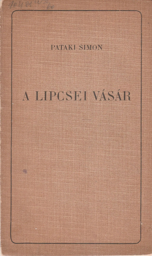 A lipcsei vásár - Oskola Antikvárium