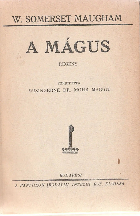 A mágus - Oskola Antikvárium